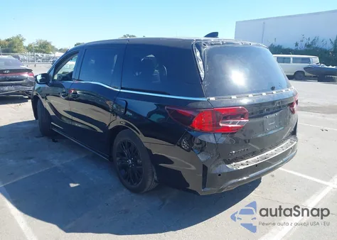 2025 Honda Odyssey Elite from USA, damaged, VIN 5FNRL6H97SB022697